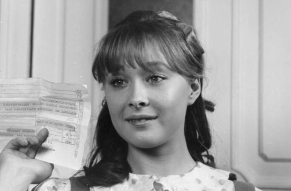 Лариса Удовиченко в юности 