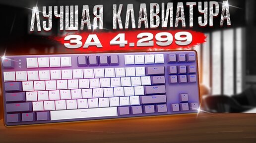 ЛУЧШАЯ КЛАВИАТУРА ЗА 4.299 РУБЛЕЙ - Red Square Keyrox TKL Skeleton (RSQ-20032)