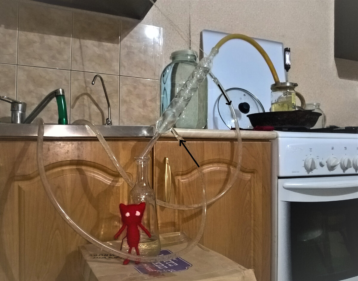 Дистиллятор в сборе