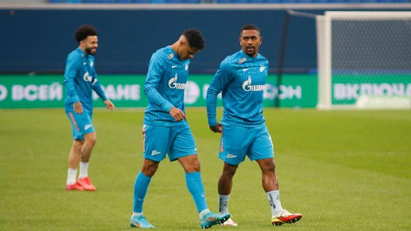    Клаудиньо, Дуглас Сантос, Малком/ Фото: Maksim Konstantinov/Global Look Press