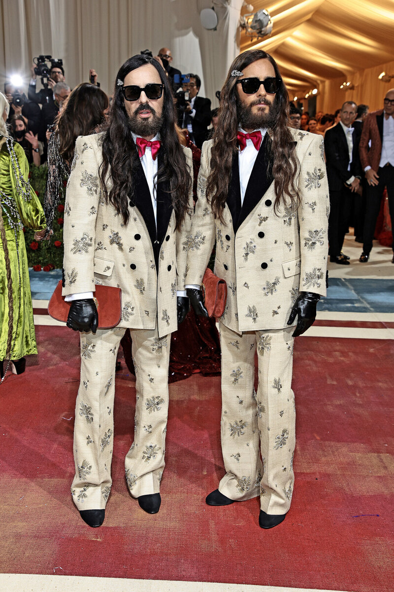    Алессандро Микеле и Джаред Лето на Met Gala 2022 Фото: Getty Images