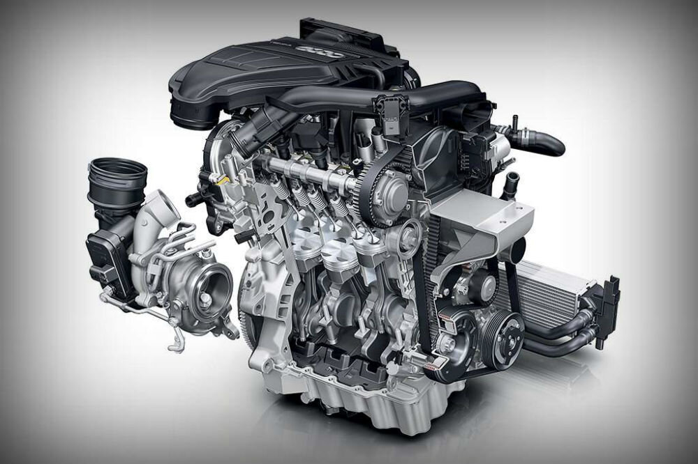 Это современный двигатель.