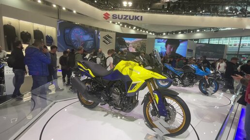 Новые модели мотоциклов Suzuki на выставке EICMA в Милане