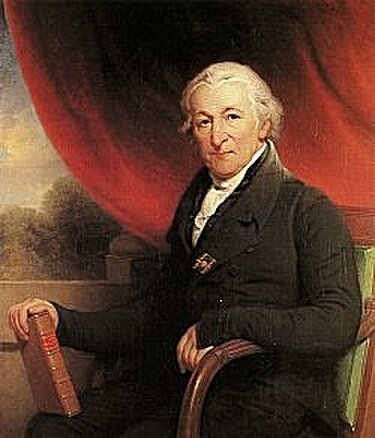 Мартин ван Марум, портрет 1826 г. Рисовал Чарльз Ходжес.