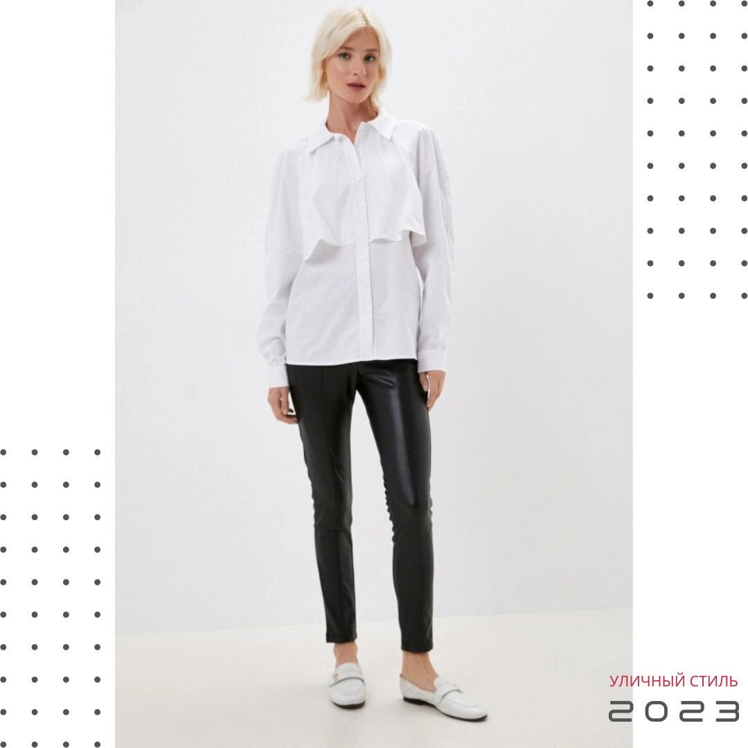 Альтернатива джинсам скинни: кожаные легинсы возвращаются в 2023 году - вот как носить этот модный тренд