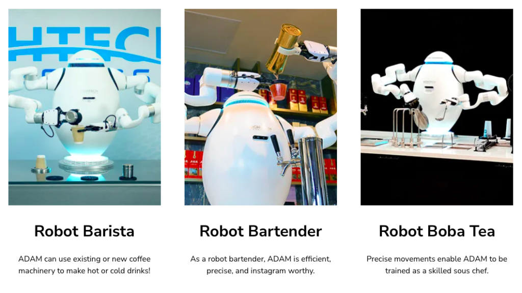Робот на все манипуляторы. Richtech Robotics