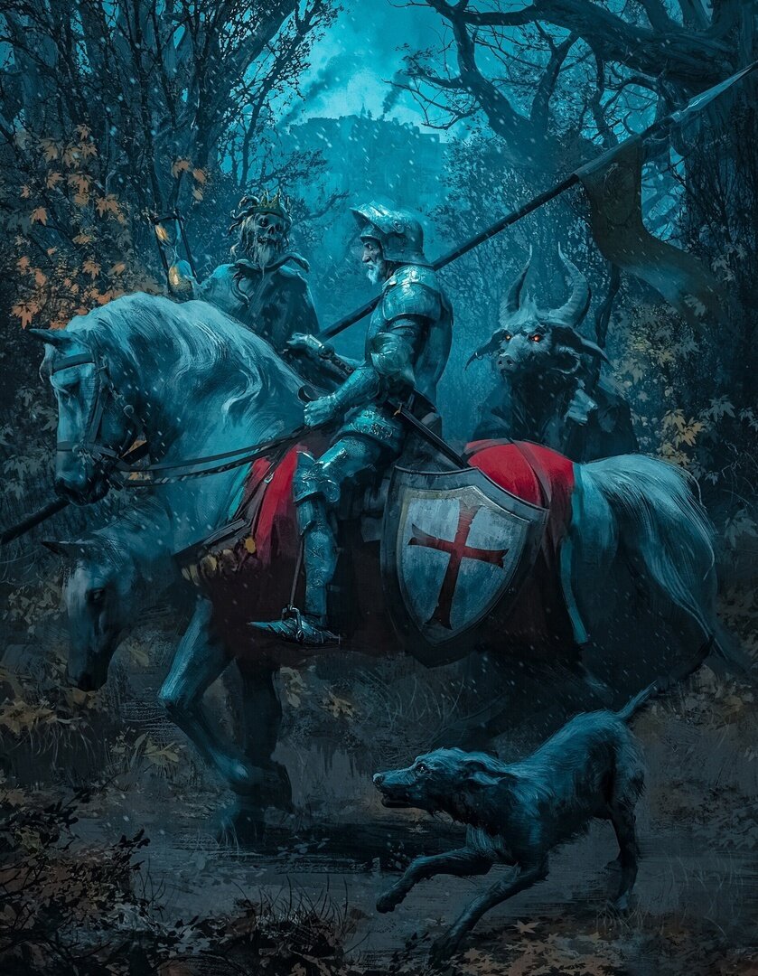 "Рыцарь, смерть и дьявол". by Joakim Ericsson