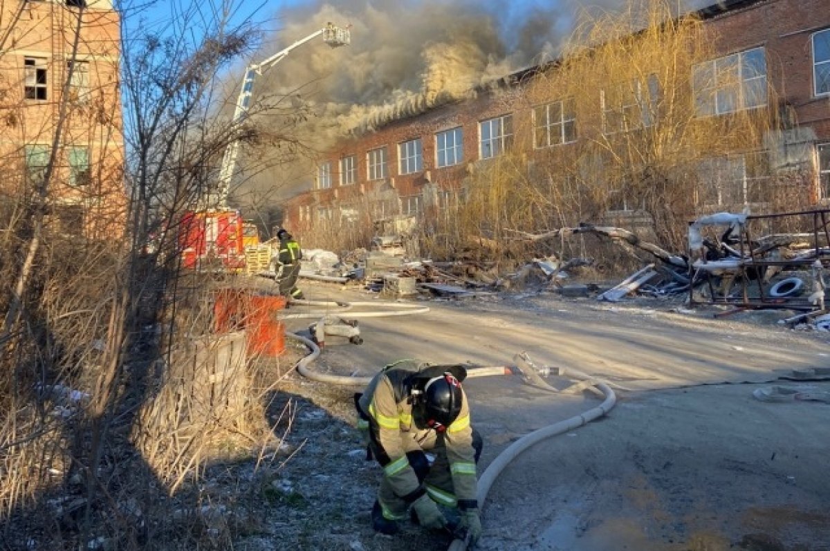    Прокуратура начала проверку по факту пожара в цеху в Ставрополе