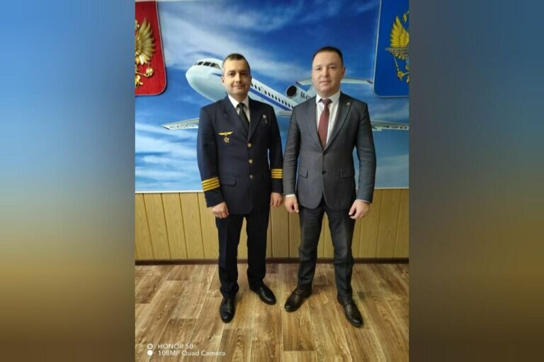    Летчик-герой Дамир Юсупов посетил Бугуруслан Марина Шарт