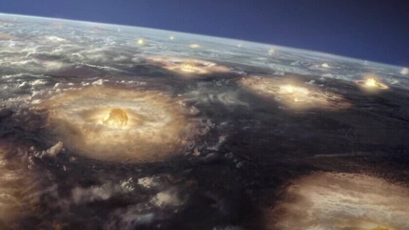    Так художники видят ядерную войну. Фото: scitechdaily