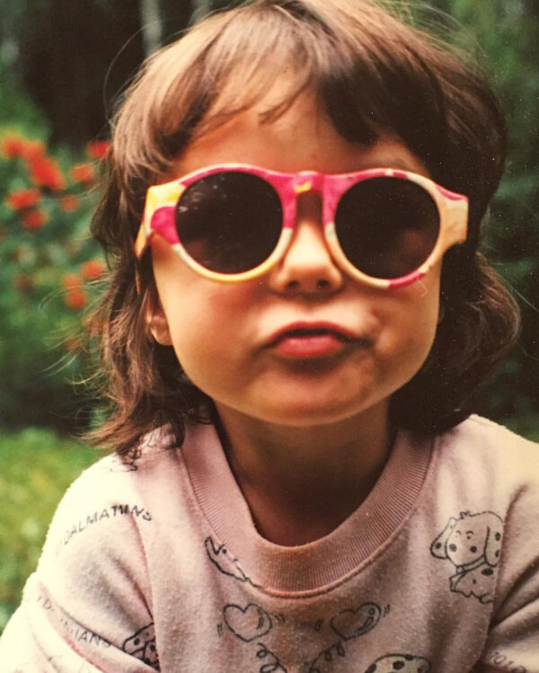 Анфиса Чёрных в детстве