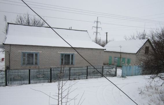 Так выглядят жилые дома со стенами из силикатного кирпича зимой