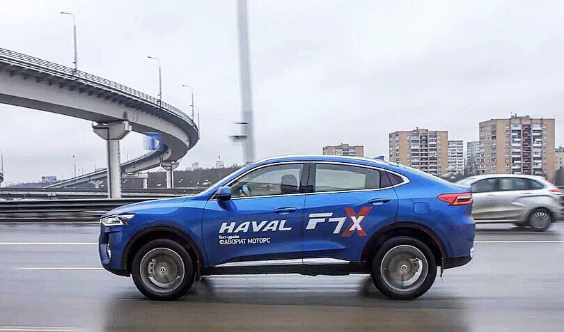 Экстерьер Haval F7x