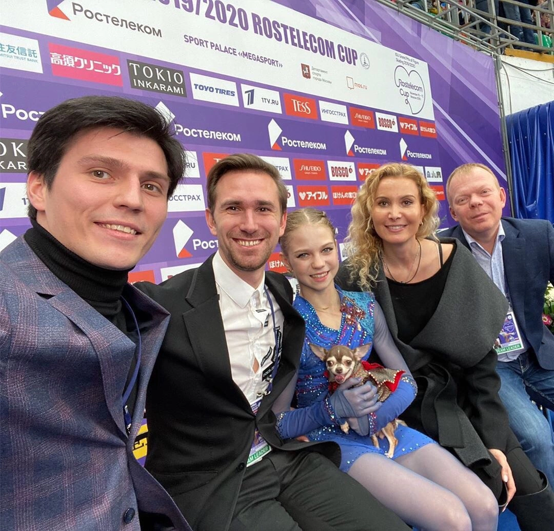 2019 год. Фото после победы на этапе Гран При в Москве.