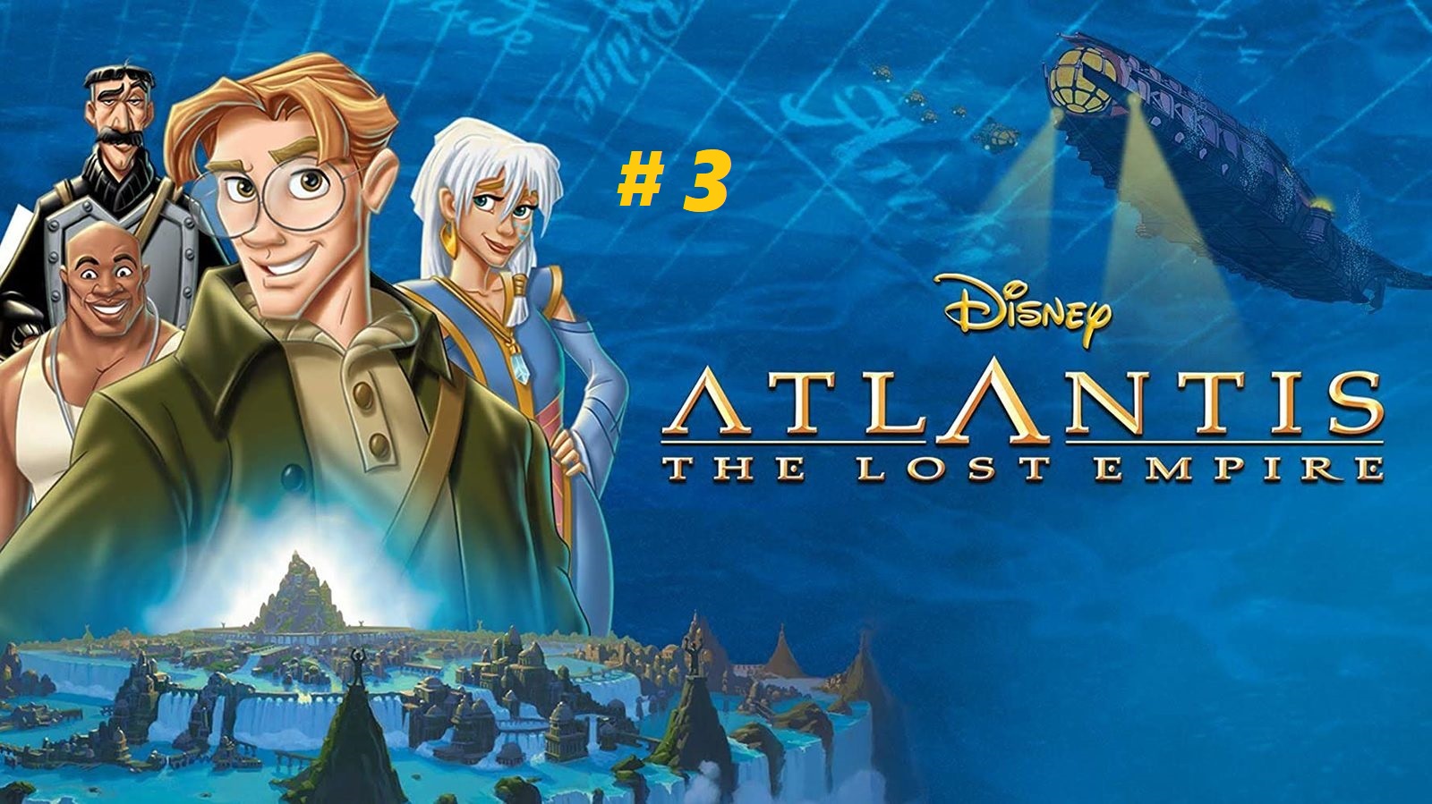 атлантида дисней atlantis disney игра прохождение обзор playstation # 3