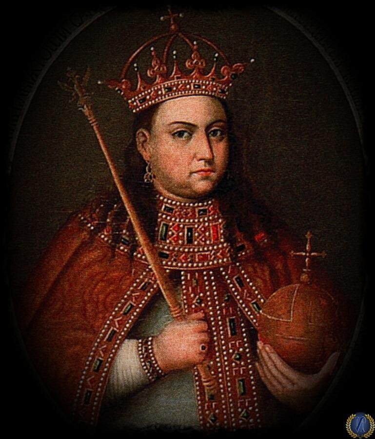 Серьезная женщина, царица Софья Алексеевна. 