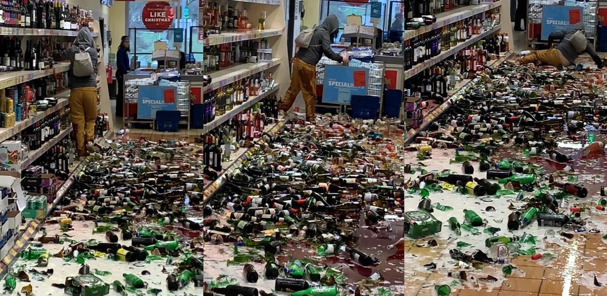 Не знаю как вы, а я несколько раз попадал в ситуацию, когда разбивал стеклянную банку и бутылку в супермаркете. Один раз по своей вине, второй по вине самого магазина.-2