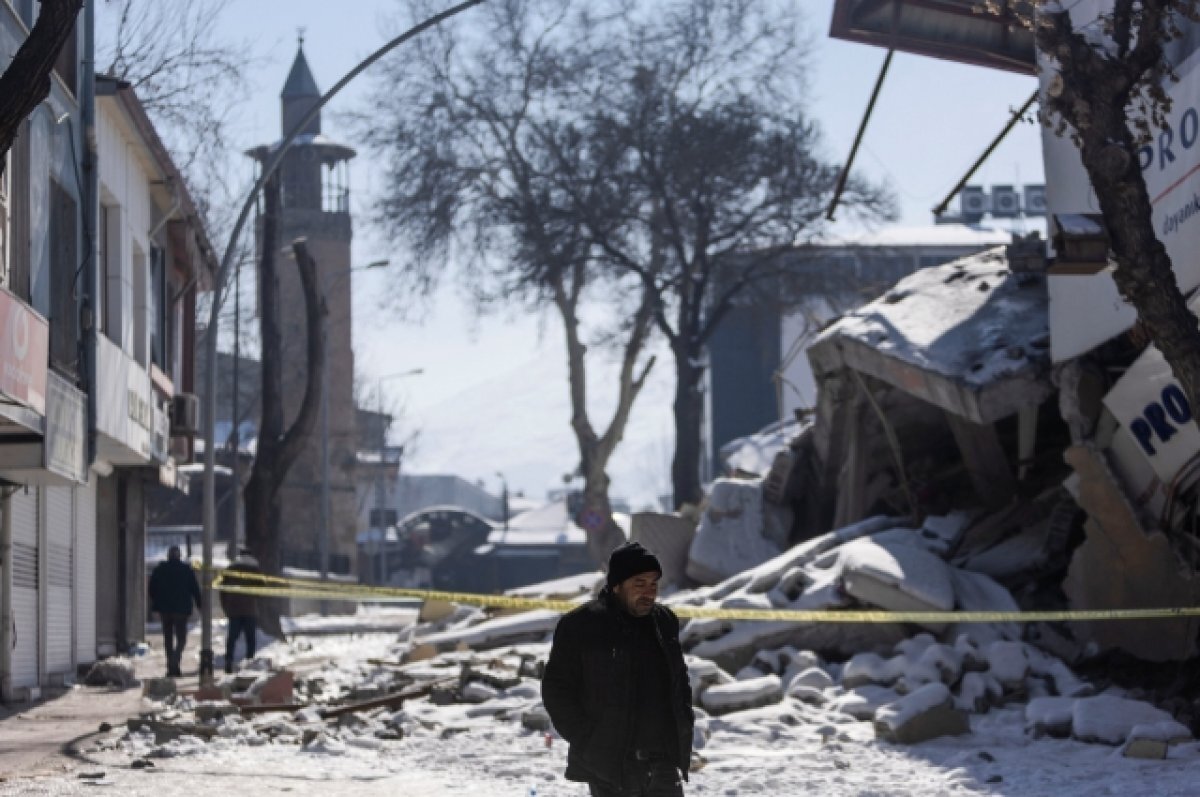    В Турции после землетрясения могут возникнуть очаги сибирской язвы и холеры
