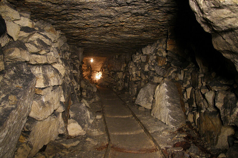 Сохранившиеся рельсы