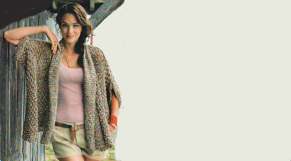 Модель из журнала «Маленькая Диана»