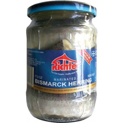 Рыбные пресервы для приготовления СЕЛЬДИ БИСМАРКА. 