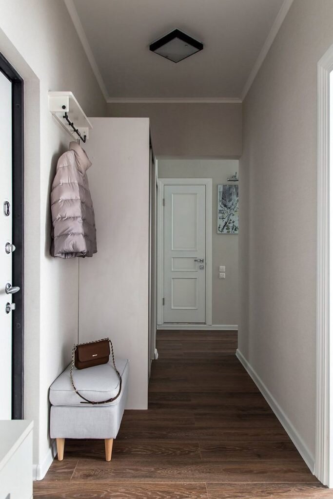 Без изысков. Простая, светлая двушка 51 кв.м. с продуманной организацией пространства