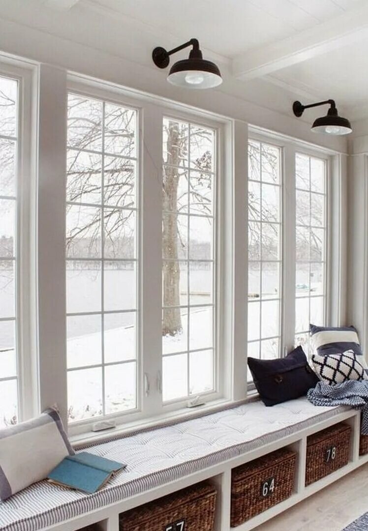 Подоконник-диван из моих мечт. Фото ЯндексКартинки