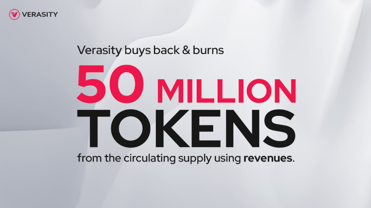 Недавно мы сожгли наши первые 50 миллионов токенов $VRA стоимостью более 500 000 долларов США на момент сжигания