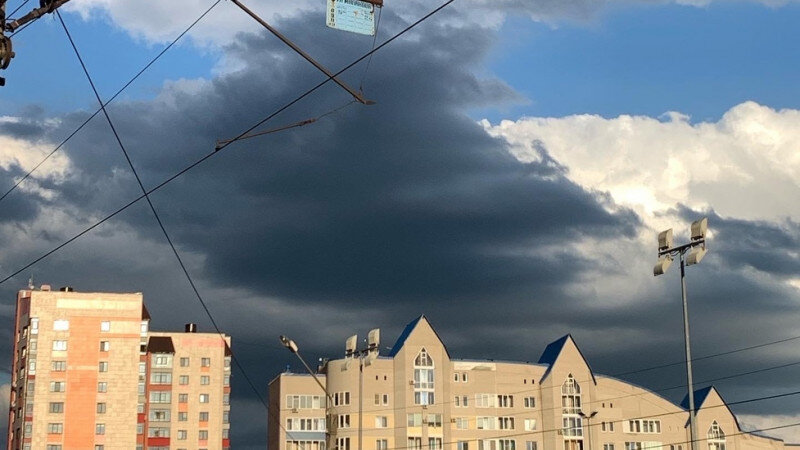     Дождь в Барнауле, пасмурная погода. Кристина Тарасова.