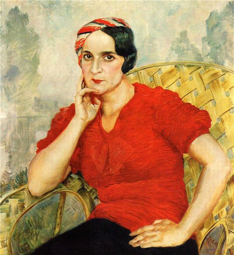 Ирина Шаляпина. Портрет работы Б. Ф. Шаляпина, 1932 год