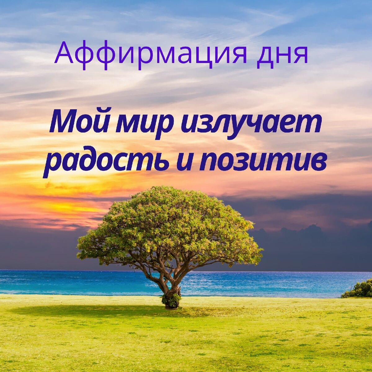 Аффирмации в картинках на каждый день
