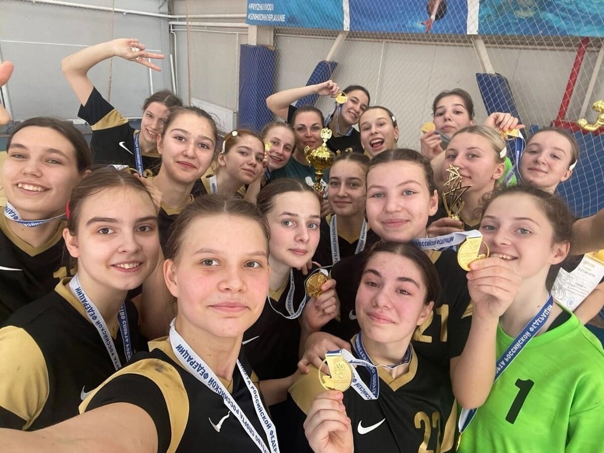 Сборная Краснодарского края — победительницы первенства