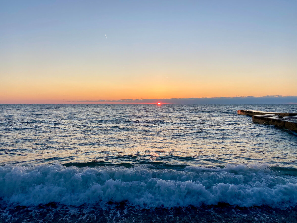 Закат в Сочи