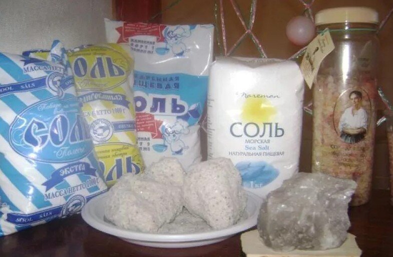 Картинки виды соли