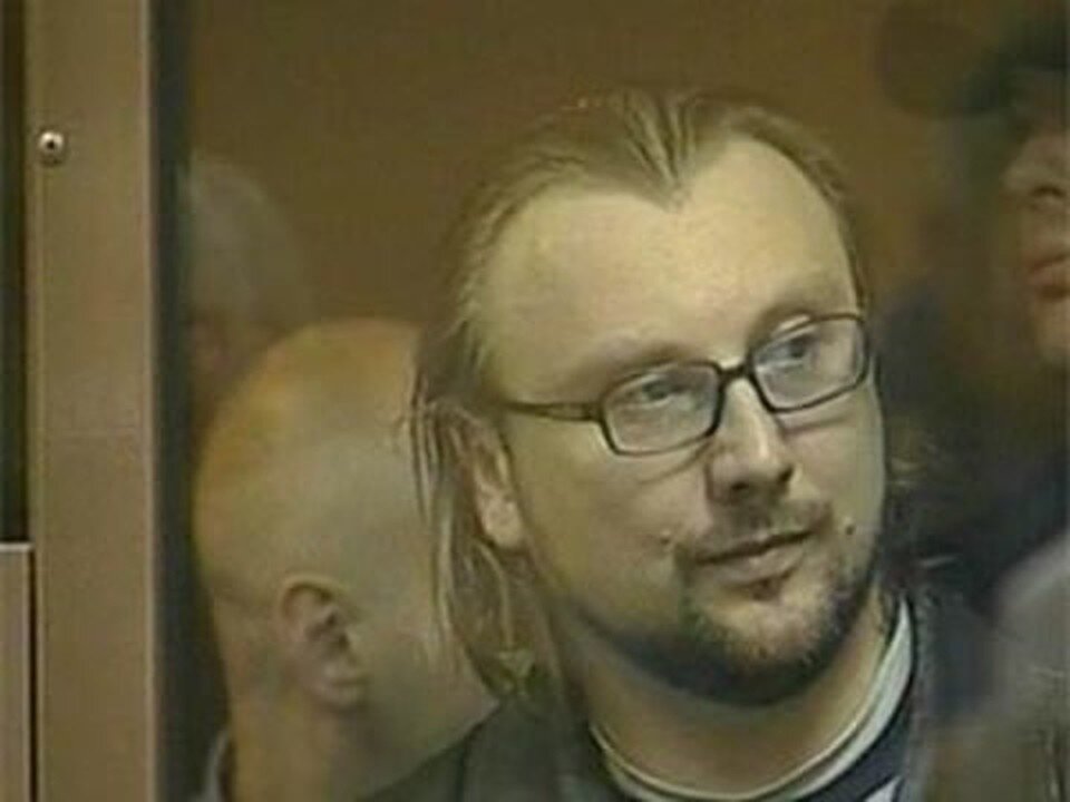     Олег Михайлов в суде.