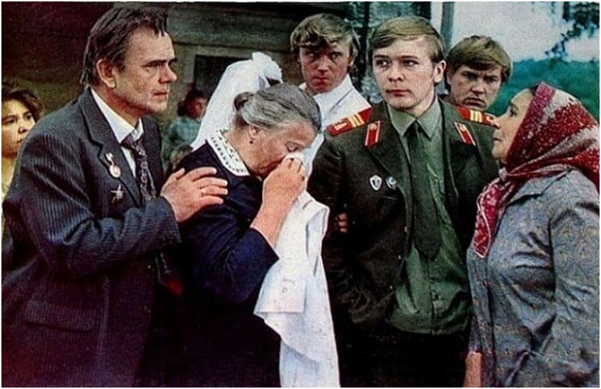 кадр из к/ф. "Молодая жена", 1978 г.