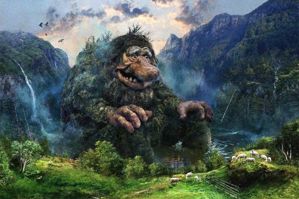 Скандинавские тролли (фото из открытых источников).