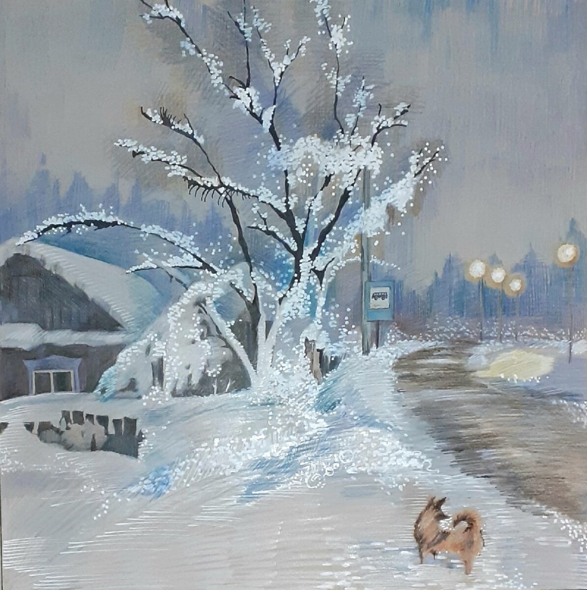 Кызыл. Февраль. Елена Ерохина