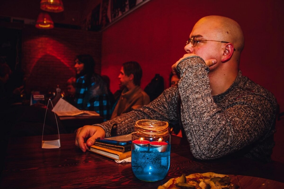 Кафе "Виниловая сова", г. Чита. 