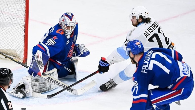   СКА — «Динамо» Минск — 4:6.ХК СКА