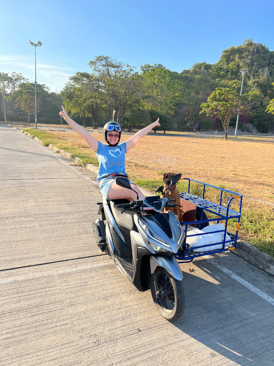 В Таиланде мы провели 3 месяца, намотали более 4 тыс км на скутере с прицепом. Хочется подытожить. Мы тут не первый раз много колесили и до этого без собаки, на скутере и на своих двоих.-5