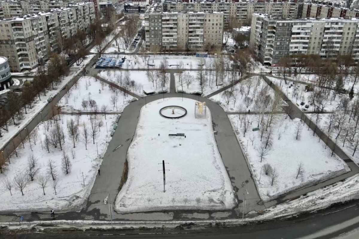    Новый этап благоустройства парка в Челябинске начнут в апреле