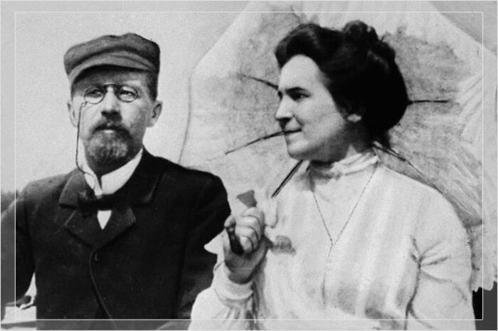  Антон Павлович Чехов и Ольга Леонардовна Книппер.