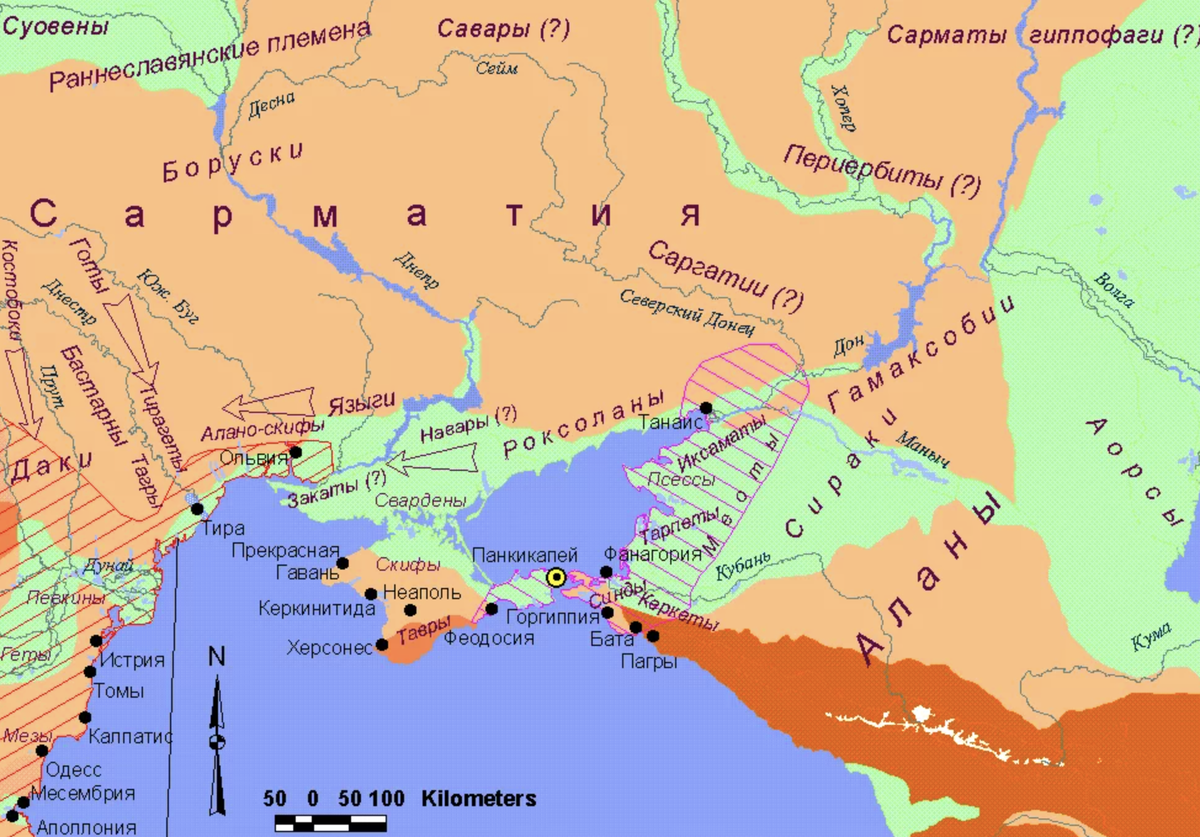 Где располагалась столица скифского царства неаполь скифский. Северное Причерноморье Скифы карта. Сарматы Северного Причерноморья. Фракия Скифия Сарматия. Северное Причерноморье в 17 веке.