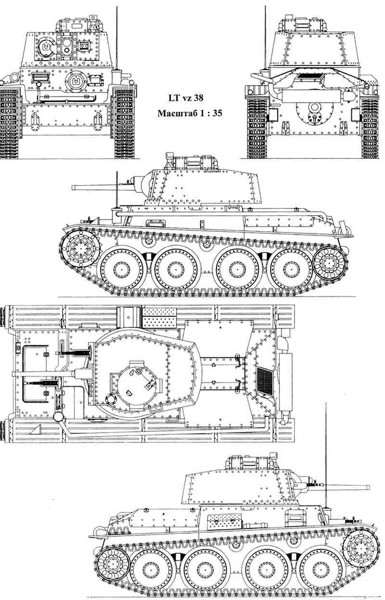 Чертежи танков 2 мировой