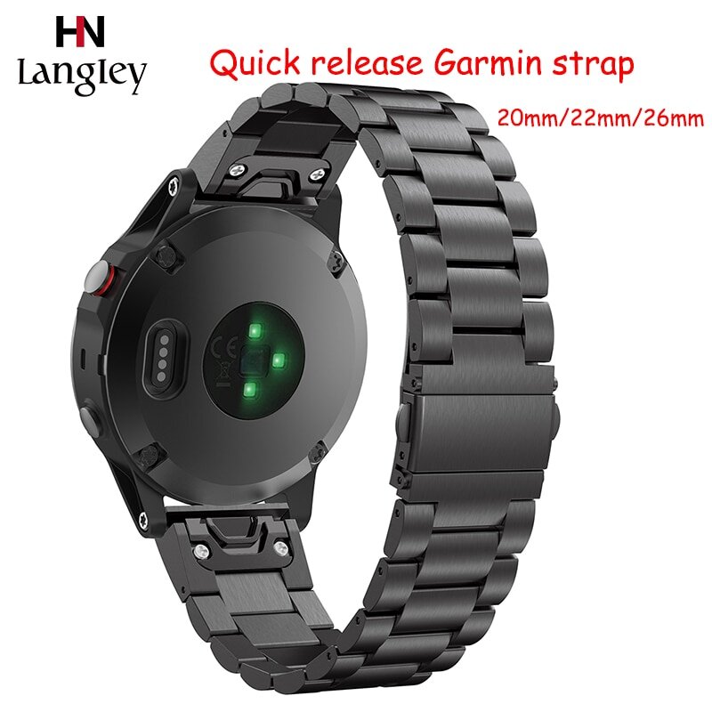 Garmin металлический ремешок quickfit 26 мм для garmin fenix 5x