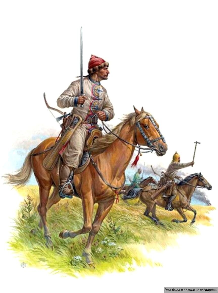 Хазары-тюрки. Картинка взята с ресурса новости-россии.ru