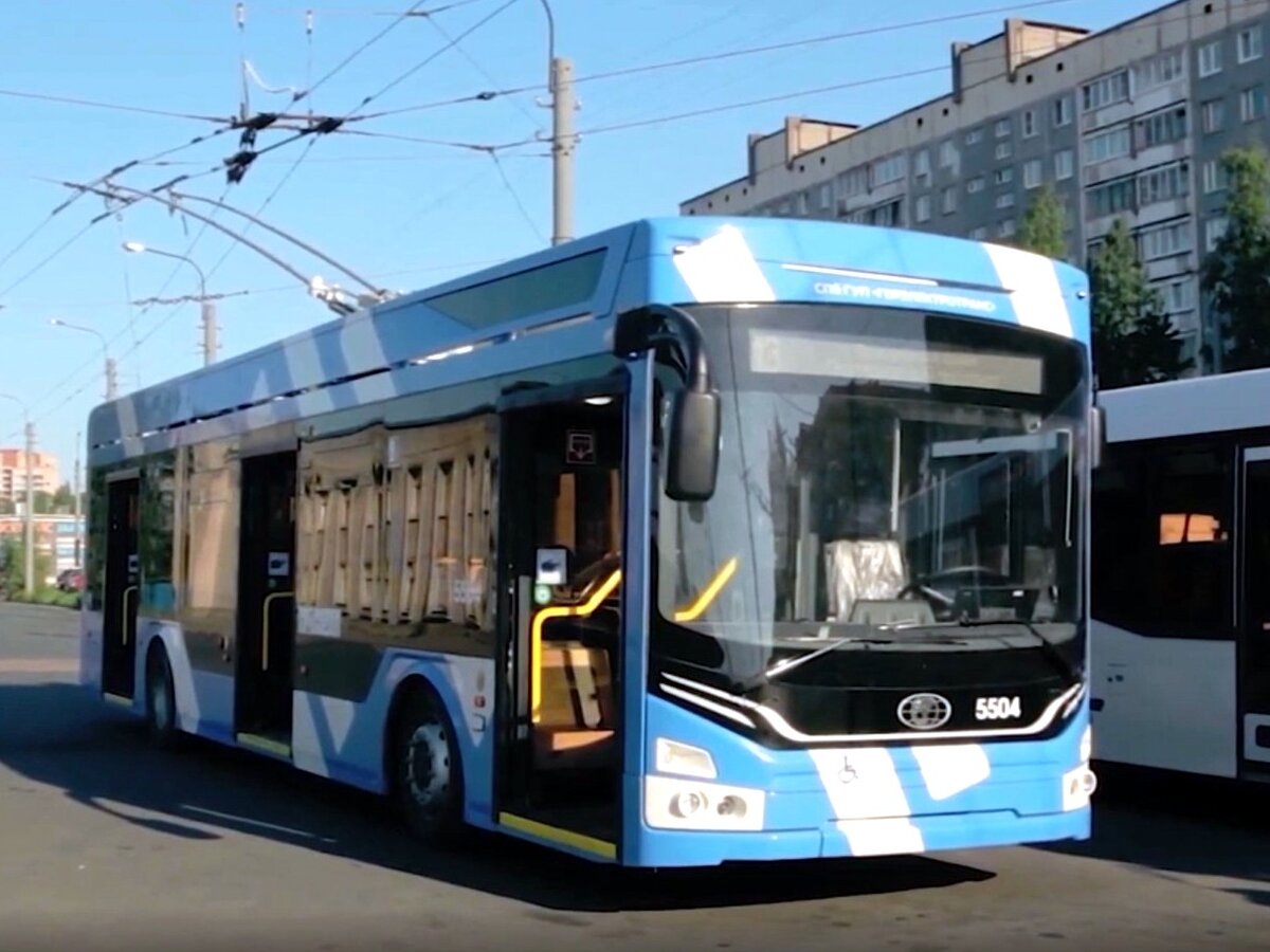 "Адмирал" в Энгельсе - на заводе электротранспорта.