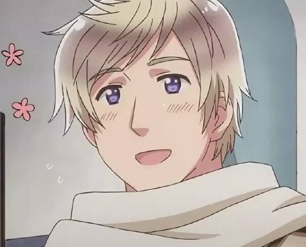 Иван Брагинский из аниме "Хеталия и страны Оси" 