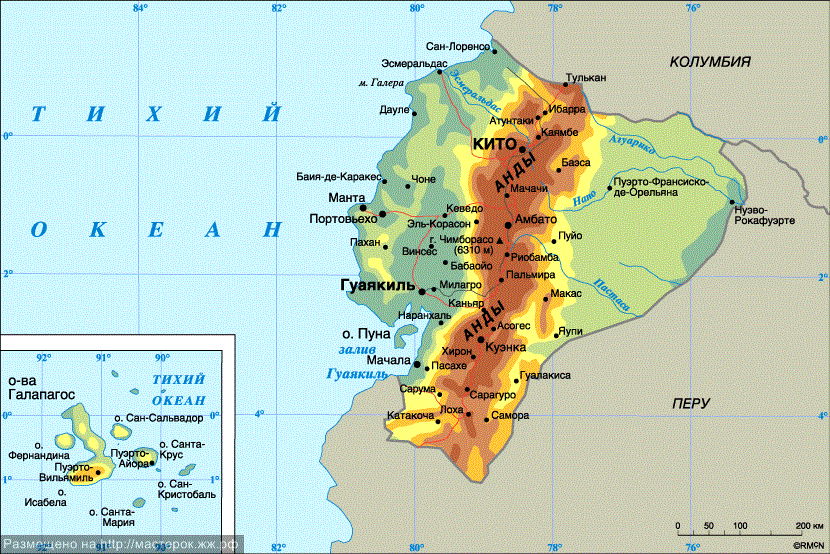 Нулевая широта — и есть экватор